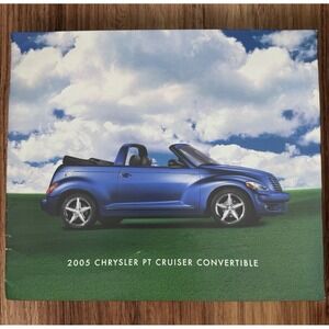 2005 Chrysler PT Cruiser Convertible Original Sales‎ Dealership Catalog